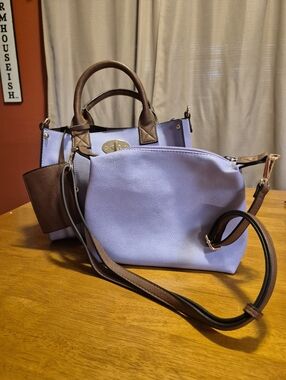 Cameran 3-in-1 Boxy Satchel & Crossbody with Coin Purse
